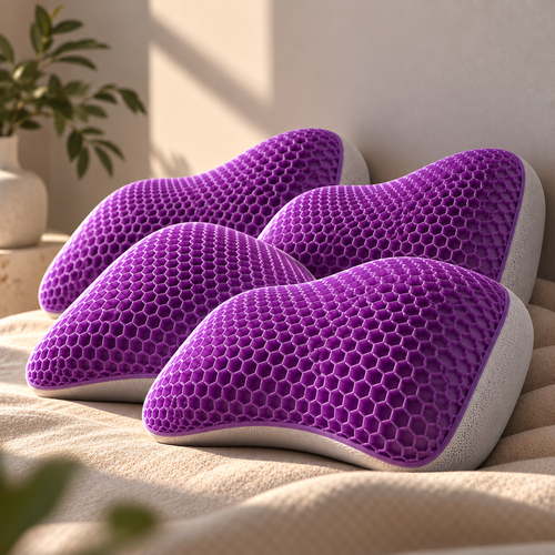 CloudRest™ Bundle of 4 Ergonomic Pillows