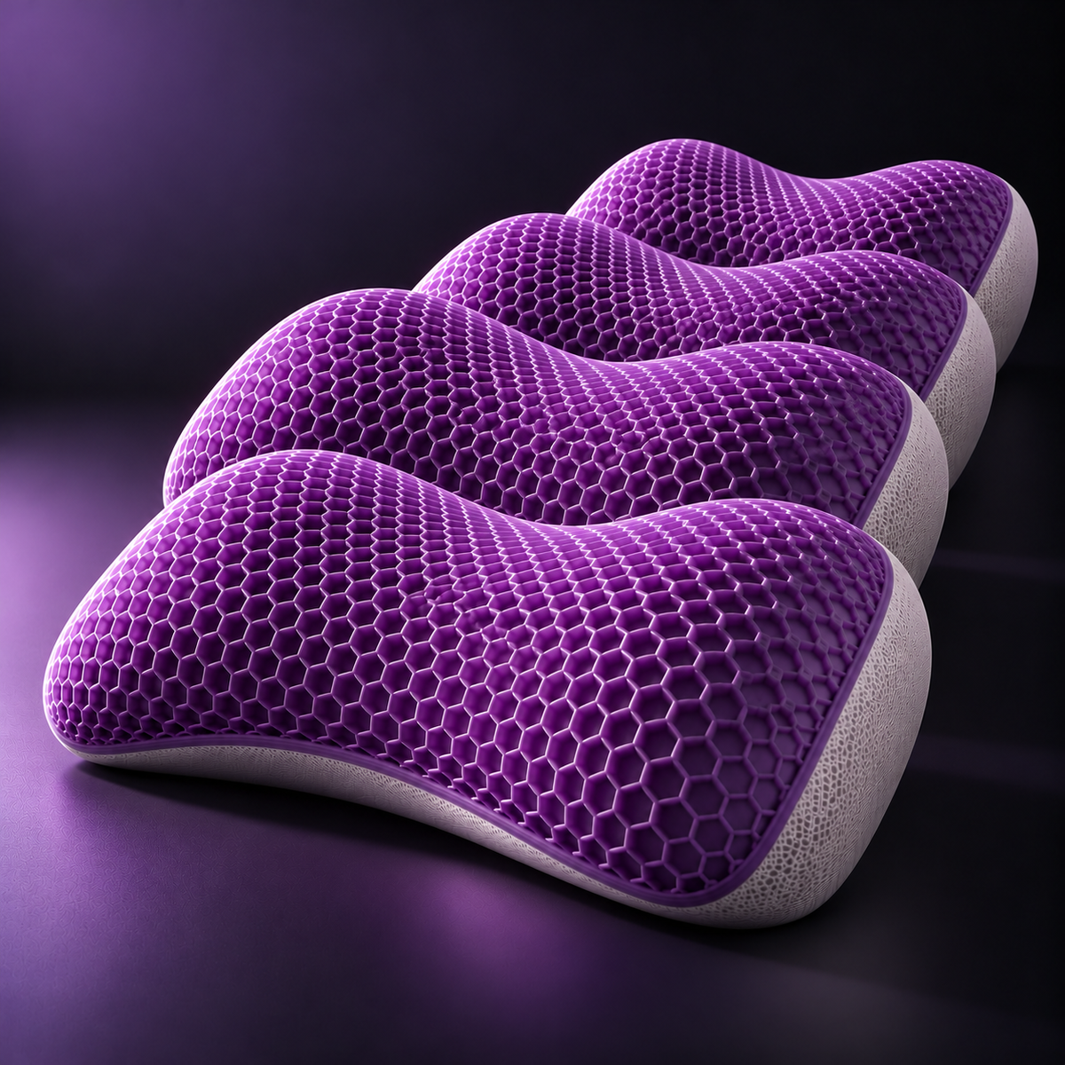 CloudRest™ Bundle of 4 Ergonomic Pillows